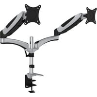 Digitus Support pour deux moniteurs DA-90353, Support de moniteur Argent/Noir