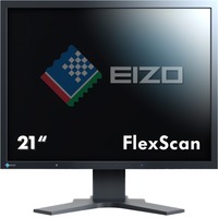 EIZO FlexScan S2133-BK 21.3" Moniteur Noir, 54,1 cm (21.3"), 1600 x 1200 pixels, LCD, Compatibilité 3D, 20 ms, Noir