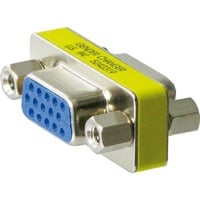 goobay VGA > Coupleur VGA, Adaptateur Argent, Changeur de sexe