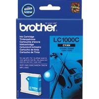 Brother LC1000C - Cartouche d'encre - Cyan 1 pièce(s), Vente au détail