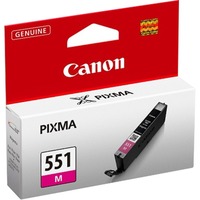 Canon Cartouche d'encre magenta CLI-551M Rendement standard, Encre à colorant, 1 pièce(s), Vente au détail