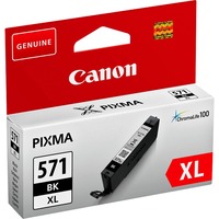 Canon Cartouche d'encre noire à haut rendement CLI-571XL Rendement élevé (XL), Encre à pigments, 11 ml, 810 pages, 1 pièce(s)