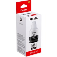 Canon GI-50 PGBK, haut rendement, bouteille d'encre, noire haut rendement, bouteille d'encre, noire, Encre à pigments, 6000 pages, 1 pièce(s)