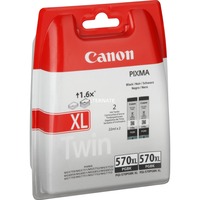 Canon TwinPack PGI-570XLBK, Encre 2x Noir