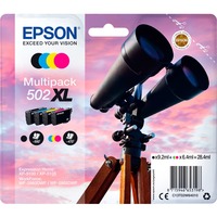 Epson Multipack 4-colours 502XL Ink, Encre Rendement élevé (XL), Encre à pigments, Encre à colorant, 9,2 ml, 6,4 ml, 1 pièce(s)