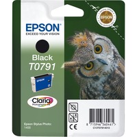 Epson T0791 - Cartouche d'encre d'origine - Noir Encre à pigments, 11,1 ml, 1 pièce(s), Vente au détail