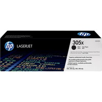 HP 305X Cartouche de toner LaserJet noire (CE410X) Noir, Noir, Vente au détail