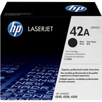 HP 42A - Toner Noir authentique Noir, Q5942A, Vente au détail