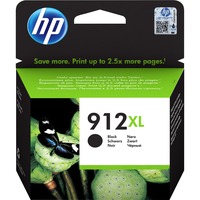 HP 912XL Cartouche d'encre noire authentique, grande capacité grande capacité, Rendement élevé (XL), Encre à pigments, 21,7 ml, 825 pages, 1 pièce(s)