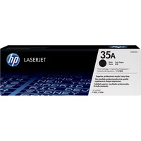 HP Cartouche de toner LaserJet 35A noire (CB435A) Noir, Noir, Vente au détail