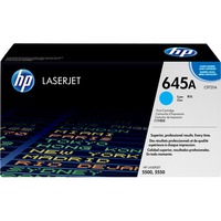 HP Cartouche de toner LaserJet 645A cyan (C9731A) Turquoise, Cyan, Vente au détail