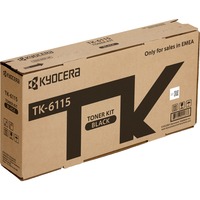 Kyocera TK-6115 Cartouche de toner 1 pièce(s) Original Noir Noir, 1 pièce(s)