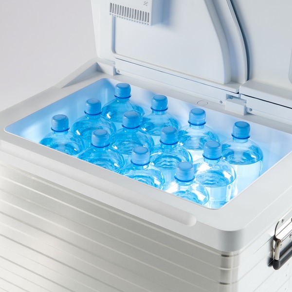 Mobicool 9600024968, Glacière aluminium/Blanc