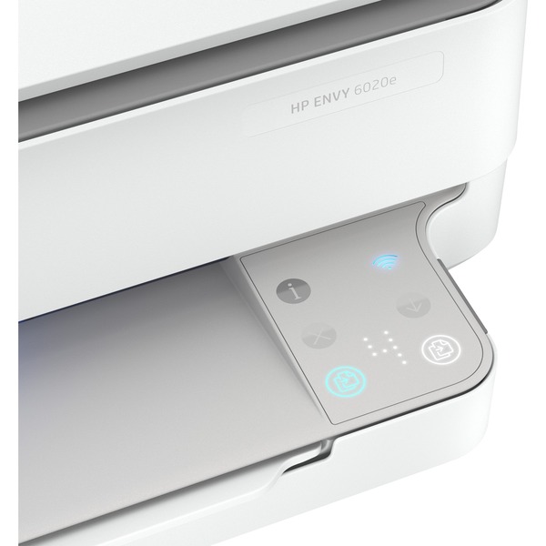HP ENVY 6020e A jet d'encre thermique A4 4800 x 1200 DPI 7 ppm Wifi, Imprimante multifonction Blanc/gris, A jet d'encre thermique, Impression couleur, 4800 x 1200 DPI, Copie couleur, A4, Gris, Blanc