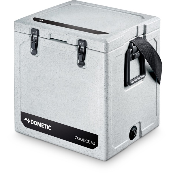 Dometic WCI 33 glacière 33 L Noir, Blanc Argent, Noir, Blanc, Polyéthylène, 33 L, 440 mm, 360 mm, 400 mm