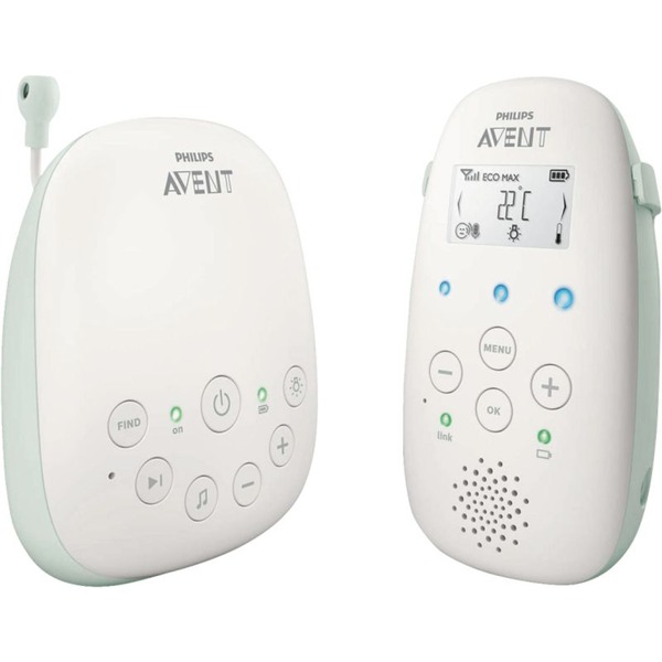Philips Ecoute Bebe Dect Scd711 26 Moniteur Pour Bebe 330 M 50 M 330 M Vert