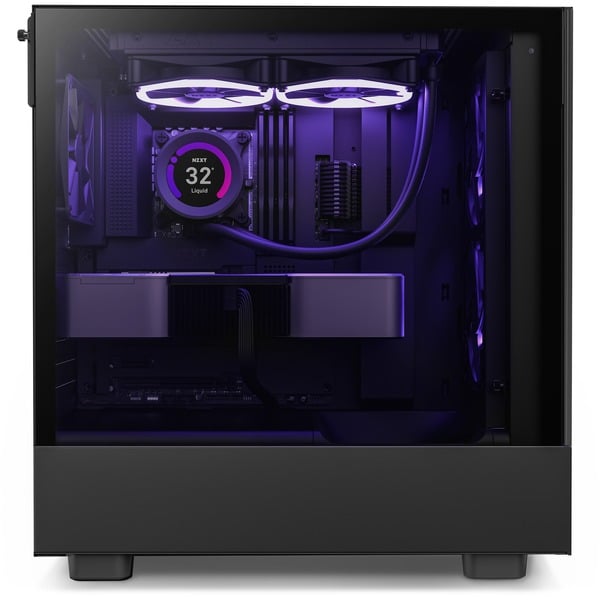 NZXT H5 Flow All Black, Moyenne tour Noir (Mat)