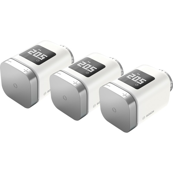 Bosch Smart Home Smart Home Thermostat de radiateur intelligent Blanc, 3  pièces
