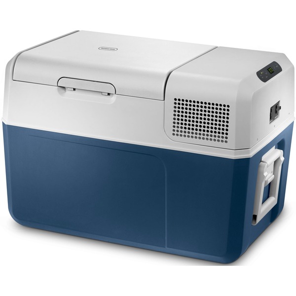 Mobicool MCF60 glacière 58 L Electrique Bleu, Gris bleu/gris, Bleu, Gris, Polyuréthane (PU), LED, 58 L, -10 - 10 °C, R134a