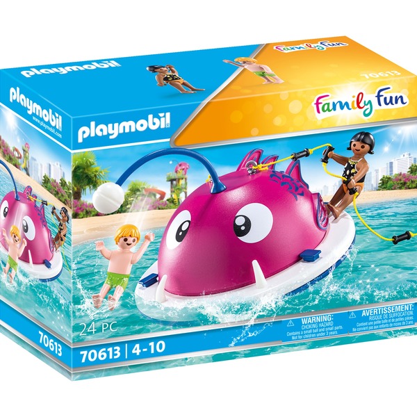 PLAYMOBIL Family Fun - Aire de jeu aquatique, Jouets de