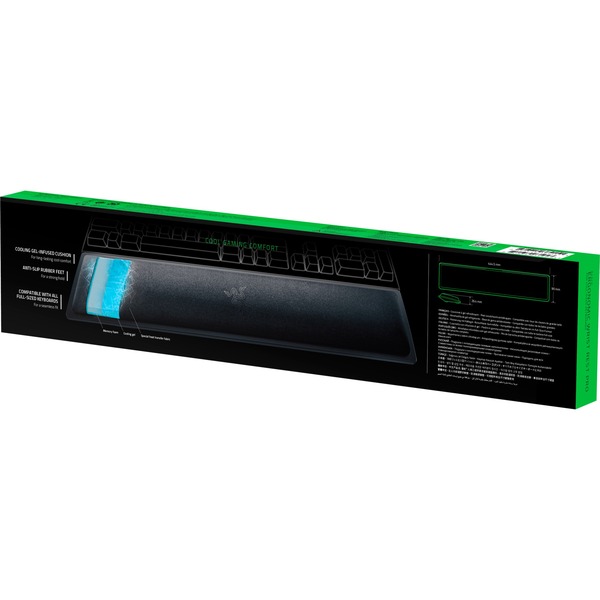 Razer Cooling Gel Wrist Rest Pro for Full Size Keyboard,