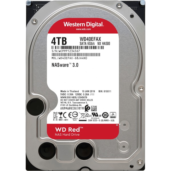 Disque Dur - Western Digital Red 4To SATA