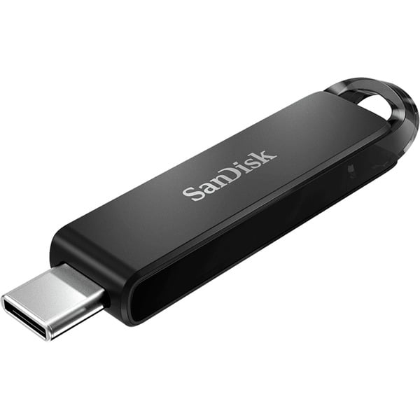 SanDisk - Clé USB 128 Go Type-C 3.2 - Noir