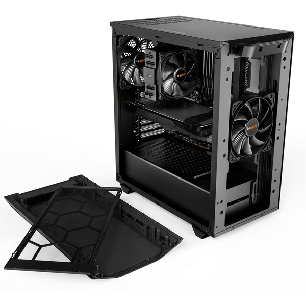 be quiet! PURE BASE 500, Moyen tour Noir, USB