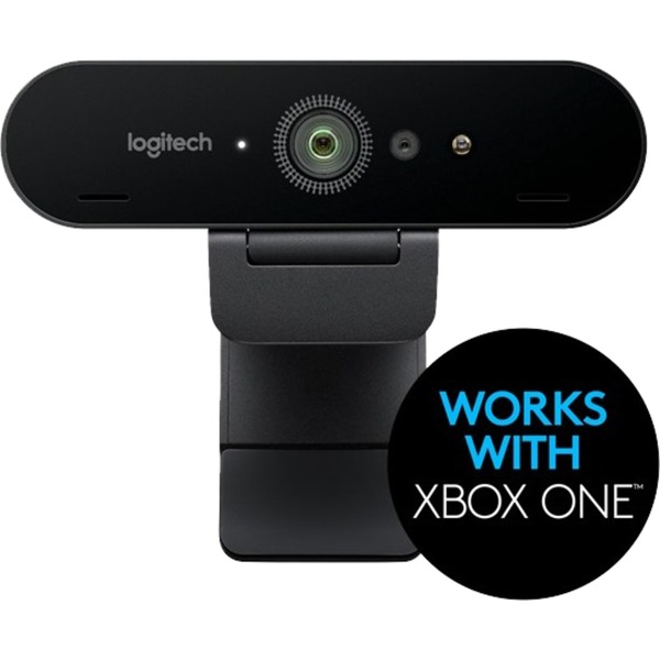Logitech Brio Stream webcam Noir, 4096 x 21060 pixels, 60 ips, 1080p, USB 3.2 Gen 1 (3.1 Gen 1), Noir, Clip