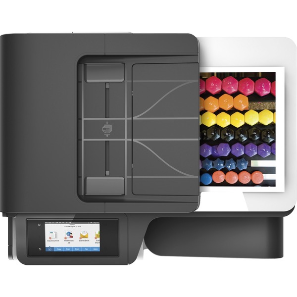 HP PageWide 377dw Jet d'encre A4 1200 x 1200 DPI 30 ppm Wifi, Imprimante multifonction Blanc/Noir, Jet d'encre, Impression couleur, 1200 x 1200 DPI, Copie couleur, A4, Noir, Blanc