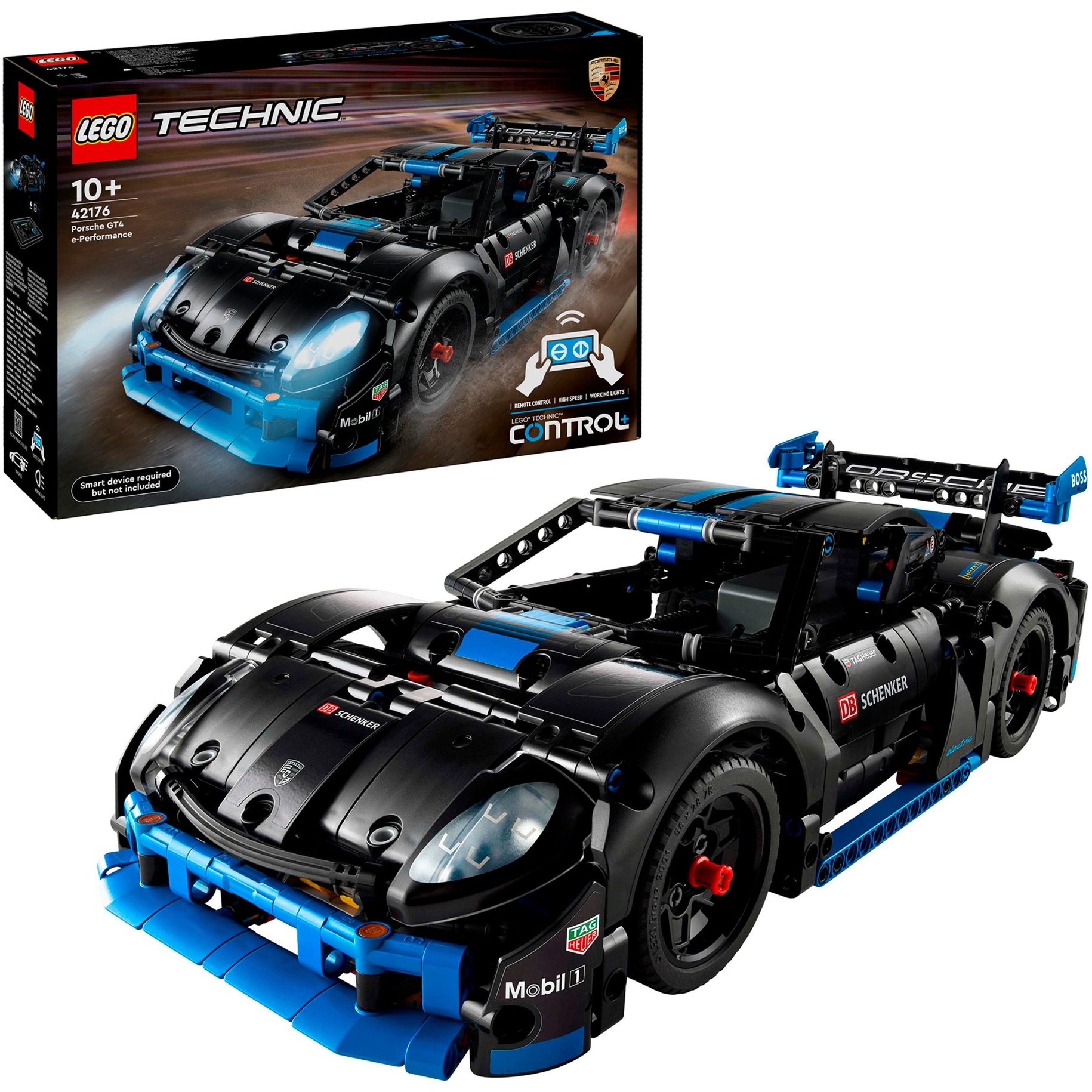 LEGO Technic - Voiture de course Porsche GT4 e-Performance, Jouets de construction 42176