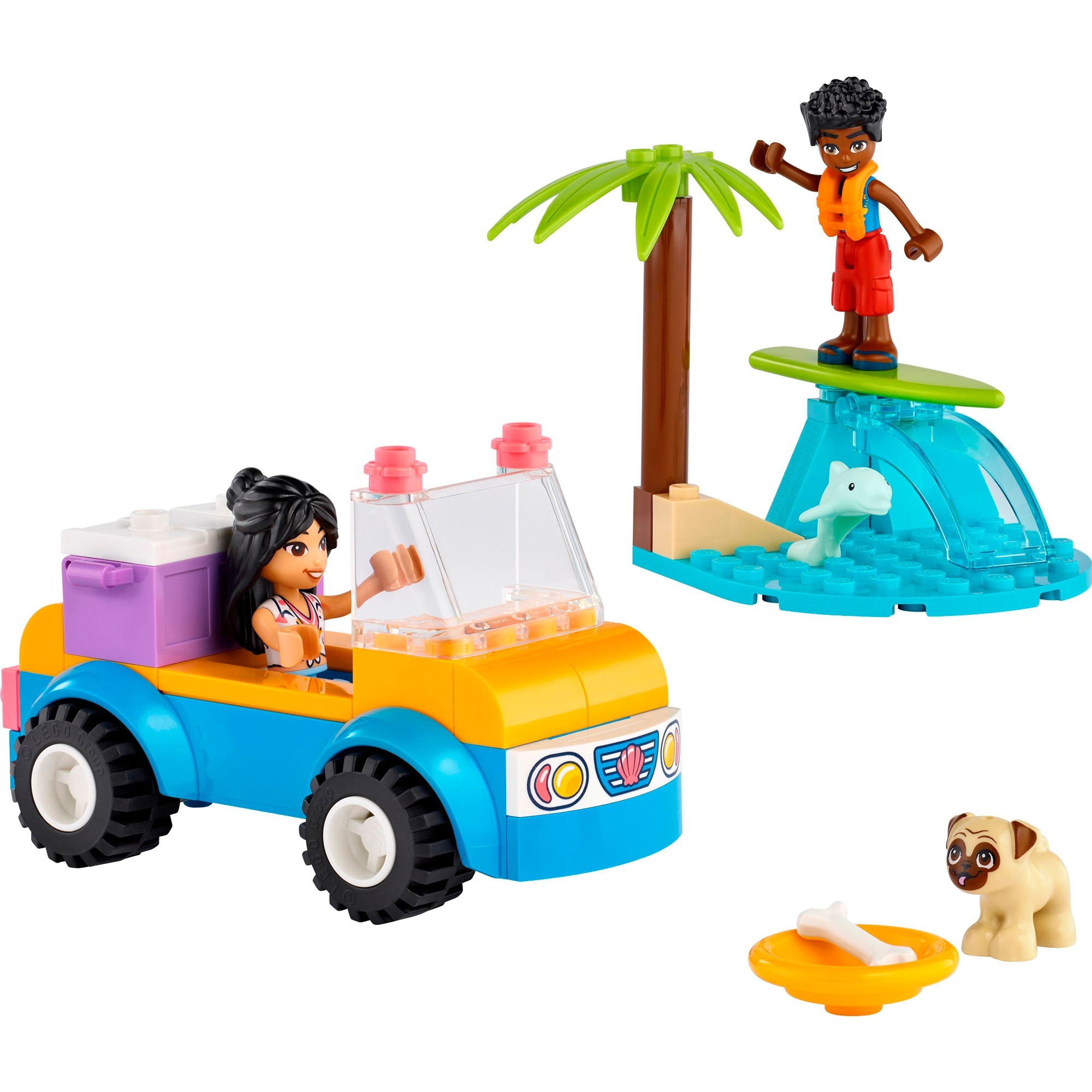LEGO Friends - La journée à la plage en buggy, Jouets de construction 41725