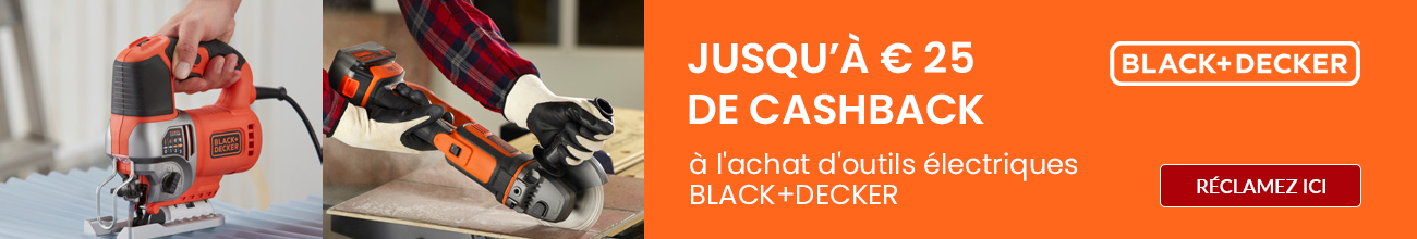 Black and decker cashback fr