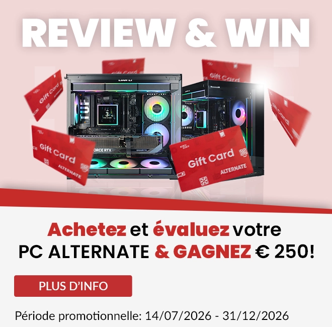 Achetez et évaluez votre PC ALTERNATE