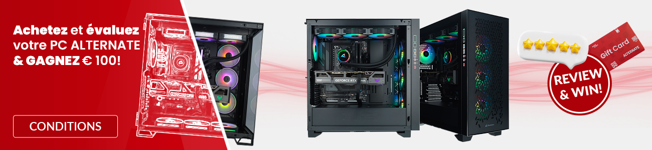 Achetez et évaluez votre PC ALTERNATE