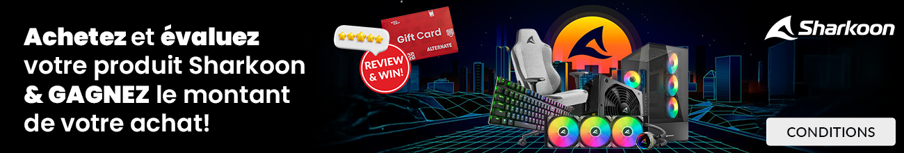 Review & Win - Sharkoon