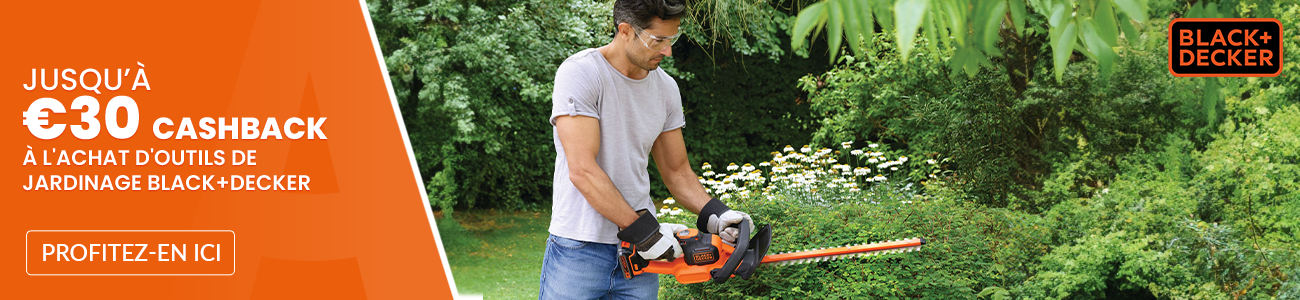 Black+DECKER 30 euro CASHBACK
