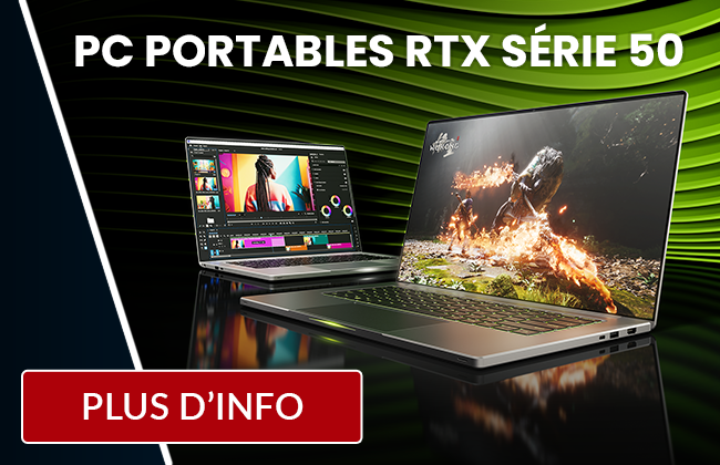 PC portables RTX série 50