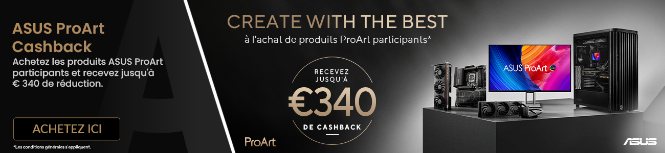 ASUS ProArt cashback