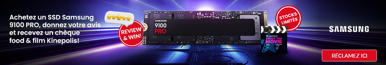 Samsung 9100 Pro - Review & Win - Kinepolis