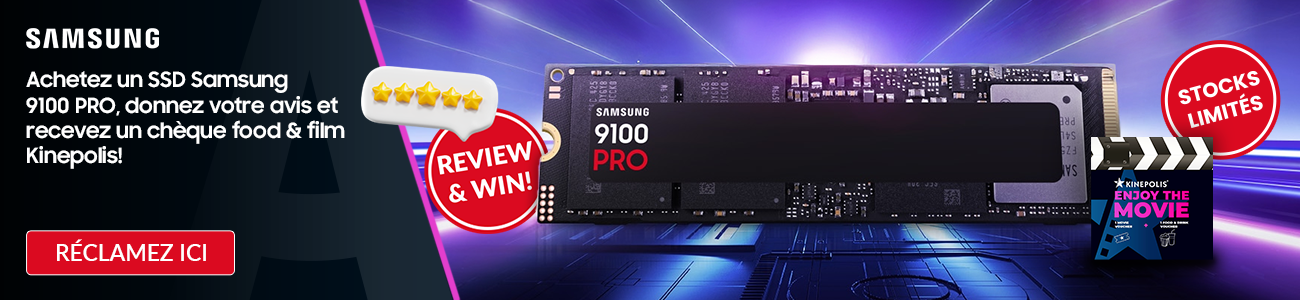 Samsung 9100 Pro - Review & Win - Kinepolis