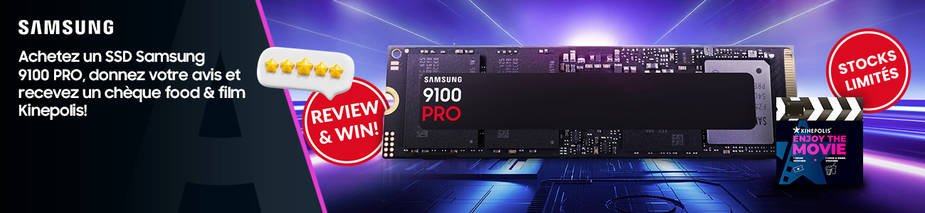 Samsung 9100 Pro - Review & Win - Kinepolis