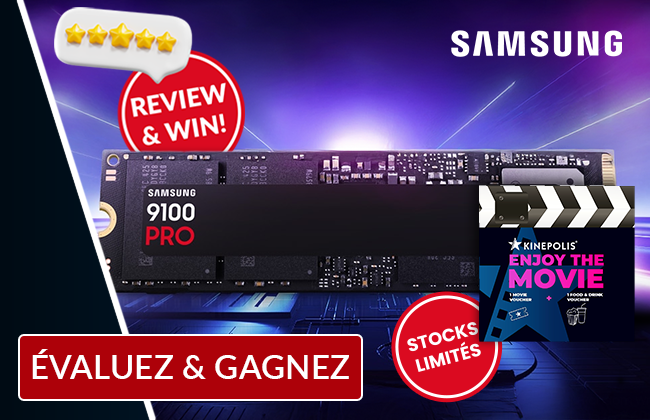 Samsung 9100 Pro - Review & Win - Kinepolis