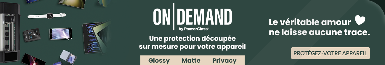 PanzerGlass on demand protection