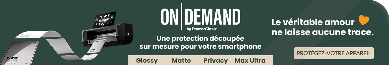PanzerGlass on demand protection