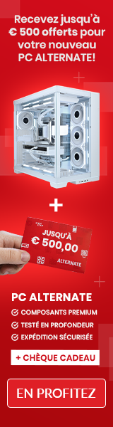 ALTERNATE pc cheque cadeau