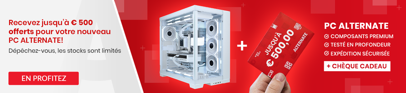 ALTERNATE pc cheque cadeau
