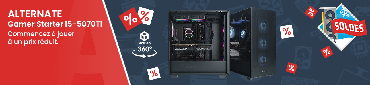 ALTERNATE Gamer Starter i5-5070Ti, PC gaming