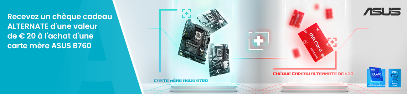 ASUS B760 + Cheque cadeau