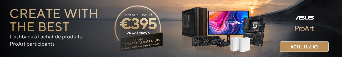 ASUS ProArt Cashback Promotion